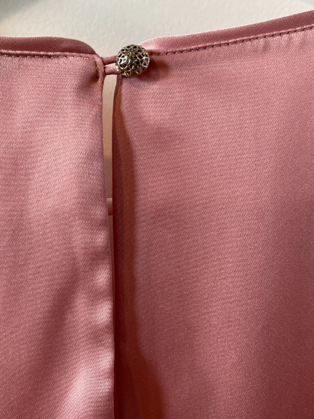 WHBM Pink Surplice Top Size 14 NWT - Picture 8 of 11